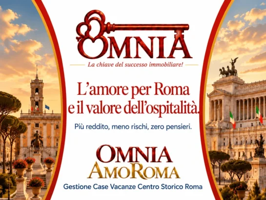 Gestione Case Vacanze Centro Storico Roma Gestione case vacanze centro storico Roma con OMNIA AmoRoma